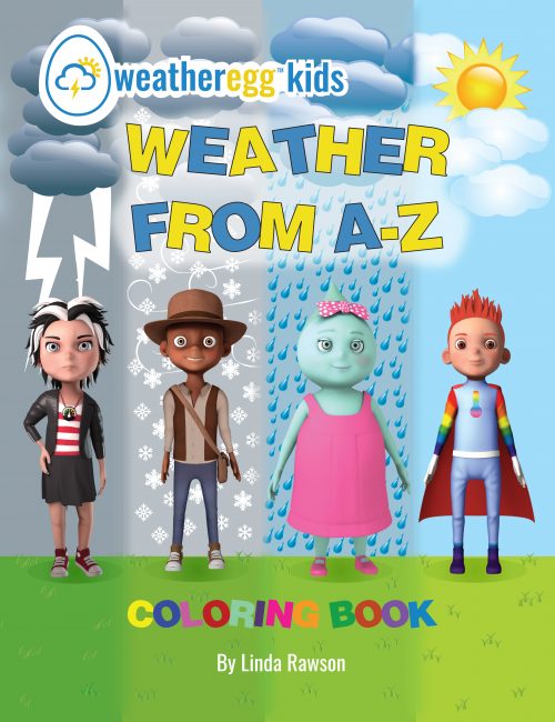 Linda Rawson of Dynagrace Enterprises Releases Children’s Coloring Book on Weather