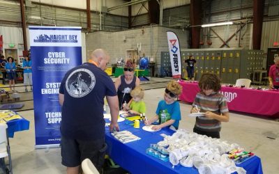 WeatherEgg Kids at the Hill AFB Airshow