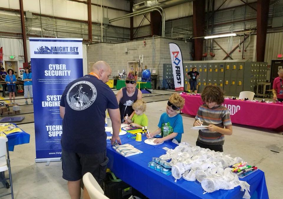 WeatherEgg Kids at the Hill AFB Airshow