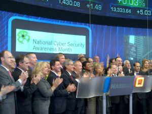 NASDAQ Marks National Cyber Security Awareness Month