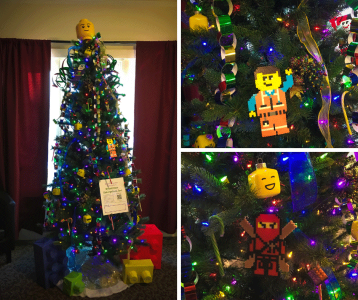 Lego Tree for Morgan’s Hometown Festival of Trees